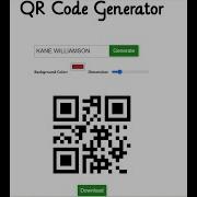 React Js Project To Build Dynamic QRCode Generator With Colors Sizes Of Given String In Browser