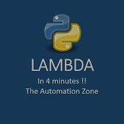 Lambda Expressions Python Tutorial 19 OLD