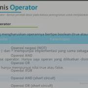Kelas Java Pemula Modul 3 Operator