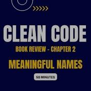Clean Code Book Review Chapter 2 Meaningful Names Urdu Hindi
