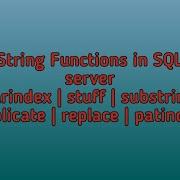 String Functions In Sql Server