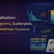 Understanding Histograms Scatterplots And Heatmaps For Data Visualization