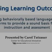 Writing Learning Outcomes