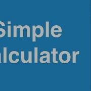 Simple Calculator C Programming Example