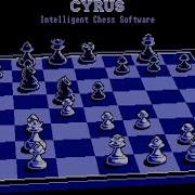 ATARI ST Cyrus Chess Rolling GAME Demo PREVIEW 1985 Intelligent Chess Software MED RES 640x200x4