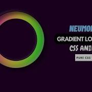 CSS Neumorphism Gradient Loader Ring Animation Effects