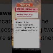 Core Java Strings What Is String Concatenation In Java
