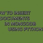 EASY How To Insert Documents In MongoDB Using Python