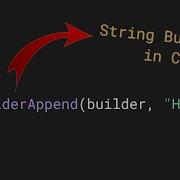 Making A String Builder In C