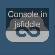 How To View Console Window In Jsfiddle