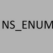Enum в Objective C Typedef Enum NS ENUM Учимся использовать перечисления