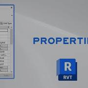 Properties In Revit Revit User Interface