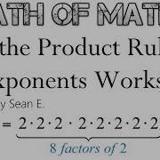 Why The Product Rule For Exponents Works