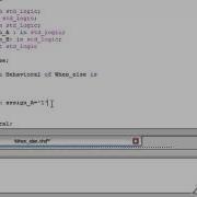 VHDL Lecture 7 Lab2 When Else
