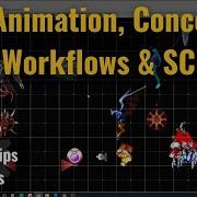 Shmup Creator 2D Animation Concepts Sprite Creation Workflow Examples Size Testing