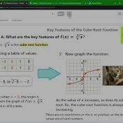 Key Features Of The Cube Root Function