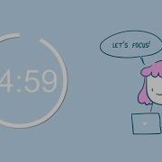 ADHD Pomodoro Timer 4x25 Minutes Lofi Chill