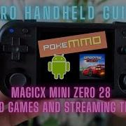 Тестирование игр и потокового вещания на Android MagicX Mini Zero 28