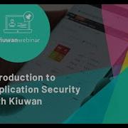 Introduction To Application Security With Kiuwan