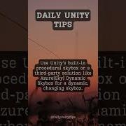 How To Create A Dynamic Skybox In Unity FreeTutorials UnityTips UnityCommunity GameDevTips
