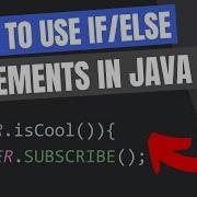 How To Use IF ELSE STATEMENTS In Java