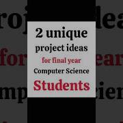 Project Ideas For Final Year Computer Science And Engineering Students Cseprojects Projects