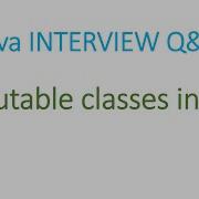 Core Java Tutorial Immutable Classes In Java