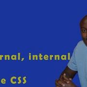 2 How To Link CSS To HTML Document Inline Internal And External CSS CSS Tutorial For Beginners