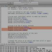 Objective C Tutorials 57 Creating And Using A Car Class Complete Example