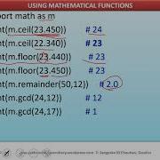 16 MATHEMATICAL FUNCTIONS IN PYTHON Python Library Function Class 12 Computer Science