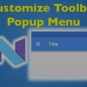 7 Android Material Design Custom Context Menu In Android Toolbar