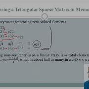 Sparse Matrices
