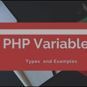 PHP Variables Tutorial In Hindi Urdu 2021