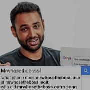 Mrwhosetheboss Answers The Web S Most Searched Questions WIRED