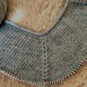 Wunderschöne Raglanlinie Rvo Zunahme Stricken