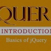 JQuery Tutorial 1 JQuery Introduction For Beginners