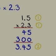 Multiplying Decimals