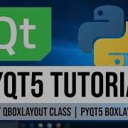 PyQt5 Tutorial 10 PyQt QBoxLayout Class PyQt5 BoxLayout