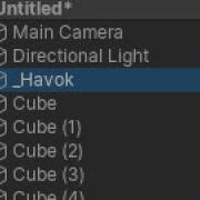 How To Setup Havok Physics In Unity With Havok Visual Debugger