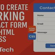 How To Create A Contact Form With Web3Forms HTML CSS Tutorial Responsive Design SkillsTech