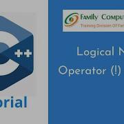 C Tutorial Logical NOT Operator In C