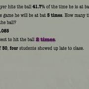 Making Predictions Using Probability