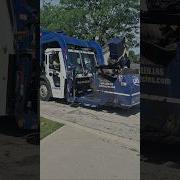 On Recycle Garbagetruck
