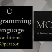 C Programming MCQ Conditional Operator