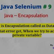 Java Selenium 9 Encapsulation In Java Interview Questions NATASA Tech
