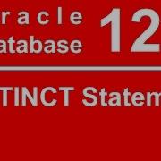 Oracle SQL PLSQL 12C Tutorial 9 DISTINCT Command Unique Data