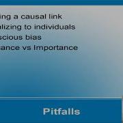 Pitfalls In Statistics