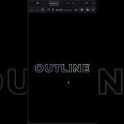 Outline Text Html Css