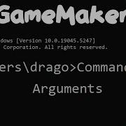 Command Line Arguments In GameMaker
