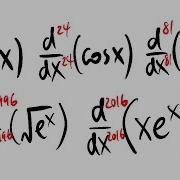 Higher Order Derivatives Look For A Pattern